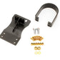 BMR 10-15 5th Gen Camaro V8 Automatic Front Driveshaft Safety Loop - Black Hammertone