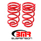 BMR 10-15 5th Gen Camaro V8 Rear Lowering Springs - Red